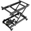 image:imageVEVOR TFD80 Hydraulic Lift Table Cart 1760lbs Capacity 59 with 4 Wheels and NonSlip Pad for Material Handling and Transportation OrangeBlack