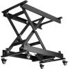 image:imageVEVOR TFD80 Hydraulic Lift Table Cart 1760lbs Capacity 59 with 4 Wheels and NonSlip Pad for Material Handling and Transportation OrangeBlack