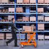 image:imageVEVOR TFD80 Hydraulic Lift Table Cart 1760lbs Capacity 59 with 4 Wheels and NonSlip Pad for Material Handling and Transportation OrangeOrange