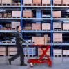 image:imageVEVOR TFD80 Hydraulic Lift Table Cart 1760lbs Capacity 59 with 4 Wheels and NonSlip Pad for Material Handling and Transportation OrangeRed