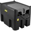 image:imageVEVOR Portable Diesel Tank 116 Gallon Capacity amp 10 GPM Flow Rate Diesel Fuel with 12V Electric Transfer Pump and 131ft Rubber Hose PE Transfer Tank for Easy Fuel Transportation GrayBlack