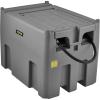image:imageVEVOR Portable Diesel Tank 116 Gallon Capacity amp 10 GPM Flow Rate Diesel Fuel with 12V Electric Transfer Pump and 131ft Rubber Hose PE Transfer Tank for Easy Fuel Transportation GrayGrey