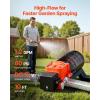 image:imageVEVOR 12V Diaphragm Pump 5 GPM 1893 Lmin 5Chamber 12V DC Water Pump with Automatic Pressure Switch 40100 PSI Adjustable 12 MNPT Port for Agricultural Irrigation Construction Site Drainage12V  2Chamber  12GPM  80PSI