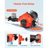 image:imageVEVOR 12V Diaphragm Pump 5 GPM 1893 Lmin 5Chamber 12V DC Water Pump with Automatic Pressure Switch 40100 PSI Adjustable 12 MNPT Port for Agricultural Irrigation Construction Site Drainage110V  5Chamber  50GPM  60PSI