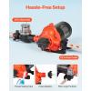 image:imageVEVOR 12V Diaphragm Pump 5 GPM 1893 Lmin 5Chamber 12V DC Water Pump with Automatic Pressure Switch 40100 PSI Adjustable 12 MNPT Port for Agricultural Irrigation Construction Site Drainage110V  3Chamber  40GPM  45PSI