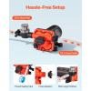 image:imageVEVOR 12V Diaphragm Pump 5 GPM 1893 Lmin 5Chamber 12V DC Water Pump with Automatic Pressure Switch 40100 PSI Adjustable 12 MNPT Port for Agricultural Irrigation Construction Site Drainage12V  4Chamber  60GPM  70PSI