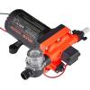 image:imageVEVOR 12V Diaphragm Pump 5 GPM 1893 Lmin 5Chamber 12V DC Water Pump with Automatic Pressure Switch 40100 PSI Adjustable 12 MNPT Port for Agricultural Irrigation Construction Site Drainage12V  4Chamber  50GPM  70PSI