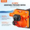 image:imageVEVOR 12V Diaphragm Pump 5 GPM 1893 Lmin 5Chamber 12V DC Water Pump with Automatic Pressure Switch 40100 PSI Adjustable 12 MNPT Port for Agricultural Irrigation Construction Site Drainage12V  35GPM  55PSIAdjustable