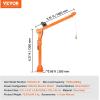 image:imageVEVOR 2200 lbs Electric Pickup Truck Crane with Electric Winch 6000 lbs 12V Folding TruckMounted Bed Crane Steel Pickup Truck Jib Crane Hoist 360 Swivel for Lifting Goods in Construction Factory1100 lbs with Electric Winch 3500 lbs
