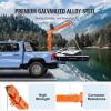image:imageVEVOR 2200 lbs Electric Pickup Truck Crane with Electric Winch 6000 lbs 12V Folding TruckMounted Bed Crane Steel Pickup Truck Jib Crane Hoist 360 Swivel for Lifting Goods in Construction Factory2200 lbs with Electric Winch 6000 lbs