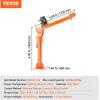 image:imageVEVOR 2200 lbs Electric Pickup Truck Crane with Electric Winch 6000 lbs 12V Folding TruckMounted Bed Crane Steel Pickup Truck Jib Crane Hoist 360 Swivel for Lifting Goods in Construction Factory2200 lbs with Electric Winch 6000 lbs