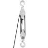 image:imageVEVOR 4400 lbs Breaking Strength 100 FT Rope Pulley Hoist 51 Lifting Power Heavy Duty Pulley System with 2pcs Soft Loops Metal Wheels Bearing Structure Block and Tackle for Lifting Heavy Objects023 x 100