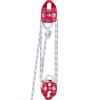 image:imageVEVOR 4400 lbs Breaking Strength 100 FT Rope Pulley Hoist 51 Lifting Power Heavy Duty Pulley System with 2pcs Soft Loops Metal Wheels Bearing Structure Block and Tackle for Lifting Heavy Objects12 x 150