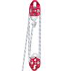 image:imageVEVOR 4400 lbs Breaking Strength 100 FT Rope Pulley Hoist 51 Lifting Power Heavy Duty Pulley System with 2pcs Soft Loops Metal Wheels Bearing Structure Block and Tackle for Lifting Heavy Objects12 x 100