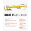 image:imageVEVOR Forklift Jib Boom Crane 6000lbs Capacity Manual Telescoping Boom Extends Up to 561 inches Forklift Mobile Crane with 2 Hooks Adjustable Forklift Crane Attachment for Warehouse Factories6000 LBS