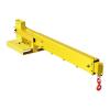 image:imageVEVOR Forklift Jib Boom Crane 6000lbs Capacity Manual Telescoping Boom Extends Up to 561 inches Forklift Mobile Crane with 2 Hooks Adjustable Forklift Crane Attachment for Warehouse Factories6000 LBS