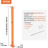 image:imageVEVOR House Floor Jack 5393 Height Range 18000 lbs Max Load Capacity Adjustable Support Beam Basement Jack Post Pole for Leveling Lift Support Steel Telescoping Jack Post for Temporary Support5393