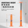 image:imageVEVOR House Floor Jack 5393 Height Range 18000 lbs Max Load Capacity Adjustable Support Beam Basement Jack Post Pole for Leveling Lift Support Steel Telescoping Jack Post for Temporary Support1936