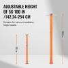 image:imageVEVOR House Floor Jack 5393 Height Range 18000 lbs Max Load Capacity Adjustable Support Beam Basement Jack Post Pole for Leveling Lift Support Steel Telescoping Jack Post for Temporary Support56100