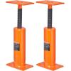 image:imageVEVOR House Floor Jack 54150 Height Range 11200 lbs Max Load Capacity Adjustable Support Beam Basement Jack Post Pole for Leveling Lift Support Steel Telescoping Jack for Temporary Support12162PCS