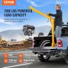 image:imageVEVOR Pickup Truck Crane with 1100 lbs Manual Winch Folding TruckMounted Bed Crane Steel Pickup Truck Jib Crane Hoist 360 Swivel for Lifting Goods in Construction Factory