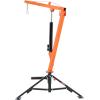 image:imageVEVOR Receiver Hitch Mounted Hydraulic Pickup Truck Crane 1000 lbs Capacity 360 Swivel Three Boom Capacities of 500 lbs 750 lbs amp 1000 lbs for Lifting Goods in Construction Forestry FactoryHitchMount Crane with Adjustable Support Legs