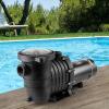 image:imageVEVOR Swimming Pool Pump 20HP 115 V 1500 W Single Speed Pumps for Above Ground Pool wStrainer Basket 5400 GPH Max Flow Certification of ETL for SecuritySingle Speed