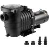 image:imageVEVOR Swimming Pool Pump 20HP 115 V 1500 W Single Speed Pumps for Above Ground Pool wStrainer Basket 5400 GPH Max Flow Certification of ETL for SecuritySingle Speed