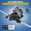 image:imageVEVOR Water Pressure Diaphragm Pump RV Water Pump Fresh Water Pump110V AC 33 GPM Pressure Adjustable Self Priming Sprayer Pump with Pressure Switch for RV Camper Marine Boat Lawn FCC Certified12V  7GPM  60PSI