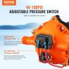 image:imageVEVOR Water Pressure Diaphragm Pump RV Water Pump Fresh Water Pump110V AC 33 GPM Pressure Adjustable Self Priming Sprayer Pump with Pressure Switch for RV Camper Marine Boat Lawn FCC Certified12V  55GPM  70PSIAdjustable