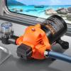 image:imageVEVOR Water Pressure Diaphragm Pump RV Water Pump Fresh Water Pump110V AC 33 GPM Pressure Adjustable Self Priming Sprayer Pump with Pressure Switch for RV Camper Marine Boat Lawn FCC Certified12V  30GPM  50PSI