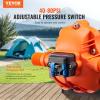 image:imageVEVOR Water Pressure Diaphragm Pump RV Water Pump Fresh Water Pump110V AC 33 GPM Pressure Adjustable Self Priming Sprayer Pump with Pressure Switch for RV Camper Marine Boat Lawn FCC Certified12V  30GPM  50PSI