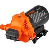 image:imageVEVOR Water Pressure Diaphragm Pump RV Water Pump Fresh Water Pump110V AC 33 GPM Pressure Adjustable Self Priming Sprayer Pump with Pressure Switch for RV Camper Marine Boat Lawn FCC Certified110V  33GPM  45PSI
