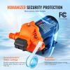 image:imageVEVOR Water Pressure Diaphragm Pump RV Water Pump Fresh Water Pump110V AC 33 GPM Pressure Adjustable Self Priming Sprayer Pump with Pressure Switch for RV Camper Marine Boat Lawn FCC Certified110V  33GPM  45PSI