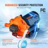 image:imageVEVOR Water Pressure Diaphragm Pump RV Water Pump Fresh Water Pump110V AC 33 GPM Pressure Adjustable Self Priming Sprayer Pump with Pressure Switch for RV Camper Marine Boat Lawn FCC Certified12V  55GPM  70PSIAdjustable