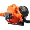 image:imageVEVOR Water Pressure Diaphragm Pump RV Water Pump Fresh Water Pump110V AC 33 GPM Pressure Adjustable Self Priming Sprayer Pump with Pressure Switch for RV Camper Marine Boat Lawn FCC Certified12V  30GPM  50PSI