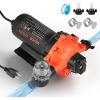 image:imageVEVOR 12V Diaphragm Pump 5 GPM 1893 Lmin 5Chamber 12V DC Water Pump with Automatic Pressure Switch 40100 PSI Adjustable 12 MNPT Port for Agricultural Irrigation Construction Site Drainage110V  5Chamber  50GPM  60PSI