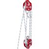 image:imageVEVOR 4400 lbs Breaking Strength 100 FT Rope Pulley Hoist 51 Lifting Power Heavy Duty Pulley System with 2pcs Soft Loops Metal Wheels Bearing Structure Block and Tackle for Lifting Heavy Objects12 x 150