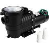 image:imageVEVOR Swimming Pool Pump 20HP 115 V 1500 W Single Speed Pumps for Above Ground Pool wStrainer Basket 5400 GPH Max Flow Certification of ETL for SecuritySingle Speed