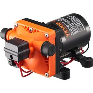 image:imageVEVOR 12V Diaphragm Pump 5 GPM 1893 Lmin 5Chamber 12V DC Water Pump with Automatic Pressure Switch 40100 PSI Adjustable 12 MNPT Port for Agricultural Irrigation Construction Site Drainage12V  30GPM  55PSIAdjustable