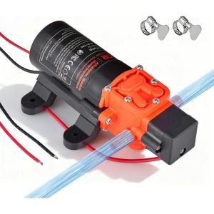 image:imageVEVOR 12V Diaphragm Pump 5 GPM 1893 Lmin 5Chamber 12V DC Water Pump with Automatic Pressure Switch 40100 PSI Adjustable 12 MNPT Port for Agricultural Irrigation Construction Site Drainage12V  2Chamber  12GPM  80PSI