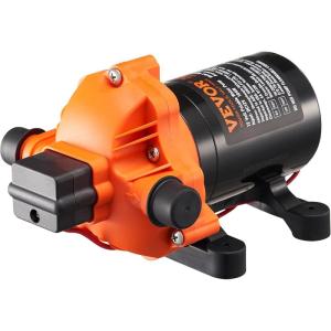 image:imageVEVOR Water Pressure Diaphragm Pump RV Water Pump Fresh Water Pump110V AC 33 GPM Pressure Adjustable Self Priming Sprayer Pump with Pressure Switch for RV Camper Marine Boat Lawn FCC Certified12V  35GPM  50PSIAdjustable