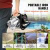 image:imageVEVOR 1HP Shallow Well Pump Portable 1380 GPH Garden Jet Pump with Automatic Controller 145 ft Head Stainless Steel Sprinkler Booster Pumps for Garden Lawn Irrigation System Water Transfer11 HP with Handle