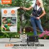 image:imageVEVOR 34HP SUS304 Stainless Steel Shallow Well Jet Pump 115 Volt 185 GPM 131 FT Maximum Head Irrigation Water Pump for Agricultural Garden Irrigation System HighRise Water Supply Shower Booster34HP SUS304