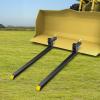 image:imageVEVOR 60 Clamp on Pallet Forks 2000lbs Capacity Tractor Bucket Forks Heavy Duty Quick Attach Pallet Fork for Bucket Tractor Loader Skid Steer60 inch 2000 LBS
