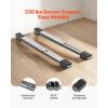 image:imageVEVOR Appliance Rollers Heavy Duty Extendable Appliance Rollers Mobile Washing Machine Base Mini Fridge Stand Moving Cart for Refrigerators Dryers Dishwashers WhiteGray