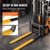 image:imageVEVOR Forklift Extensions 96 Inch Pallet Fork Extensions 45 Inch Width Heavy Duty Fork Extensions for Forklifts 1 Pair Forklift Extensions for Forklift Truck84 x 45 Inch