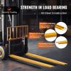 image:imageVEVOR Forklift Extensions 96 Inch Pallet Fork Extensions 45 Inch Width Heavy Duty Fork Extensions for Forklifts 1 Pair Forklift Extensions for Forklift Truck84 x 45 Inch