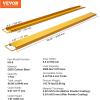 image:imageVEVOR Forklift Extensions 96 Inch Pallet Fork Extensions 65 Inch Width Heavy Duty Fork Extensions for Forklifts 1 Pair Forklift Extensions for Forklift Truck96 x 65 Inch