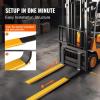 image:imageVEVOR Forklift Extensions 96 Inch Pallet Fork Extensions 65 Inch Width Heavy Duty Fork Extensions for Forklifts 1 Pair Forklift Extensions for Forklift Truck72 x 55 Inch